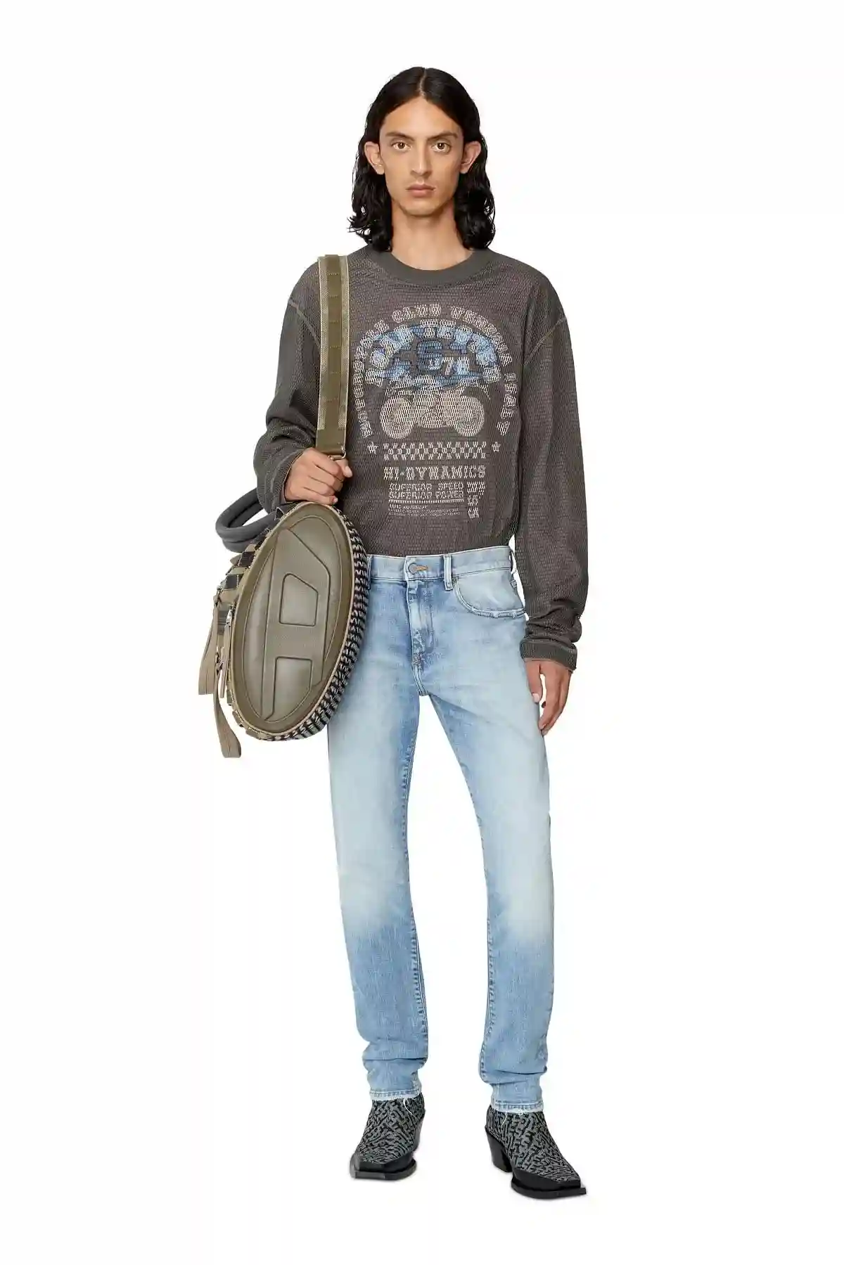 Blue Slim Jeans-2019 D-Strukt
