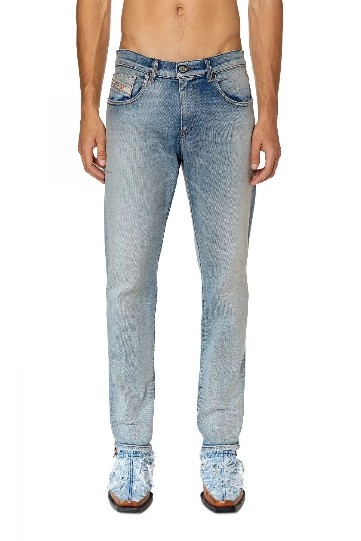 Blue Slim Jeans-2019 D-Strukt