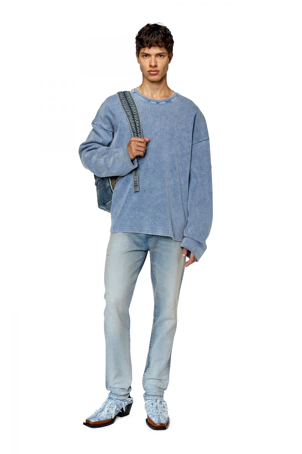 Blue Slim Jeans-2019 D-Strukt