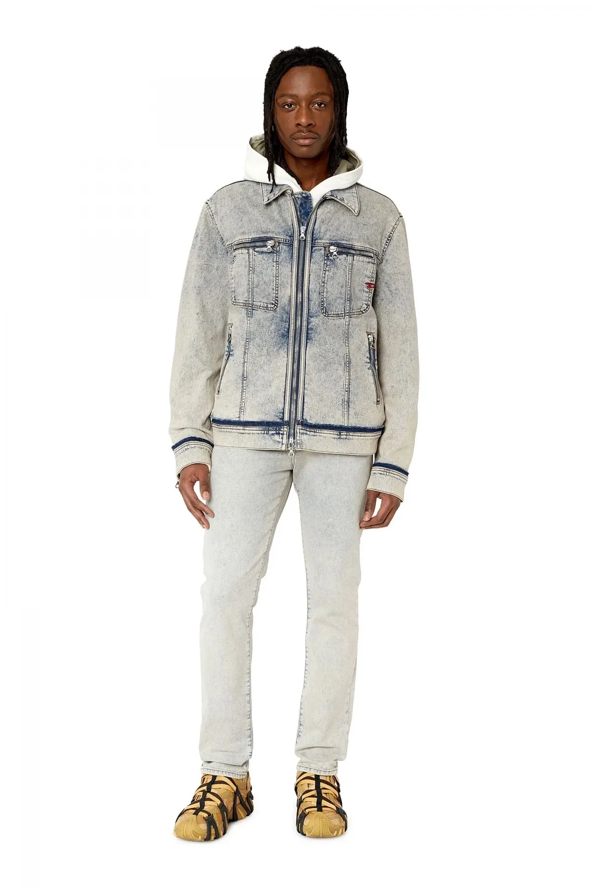 Blue Slim Jeans-2019 D-Strukt