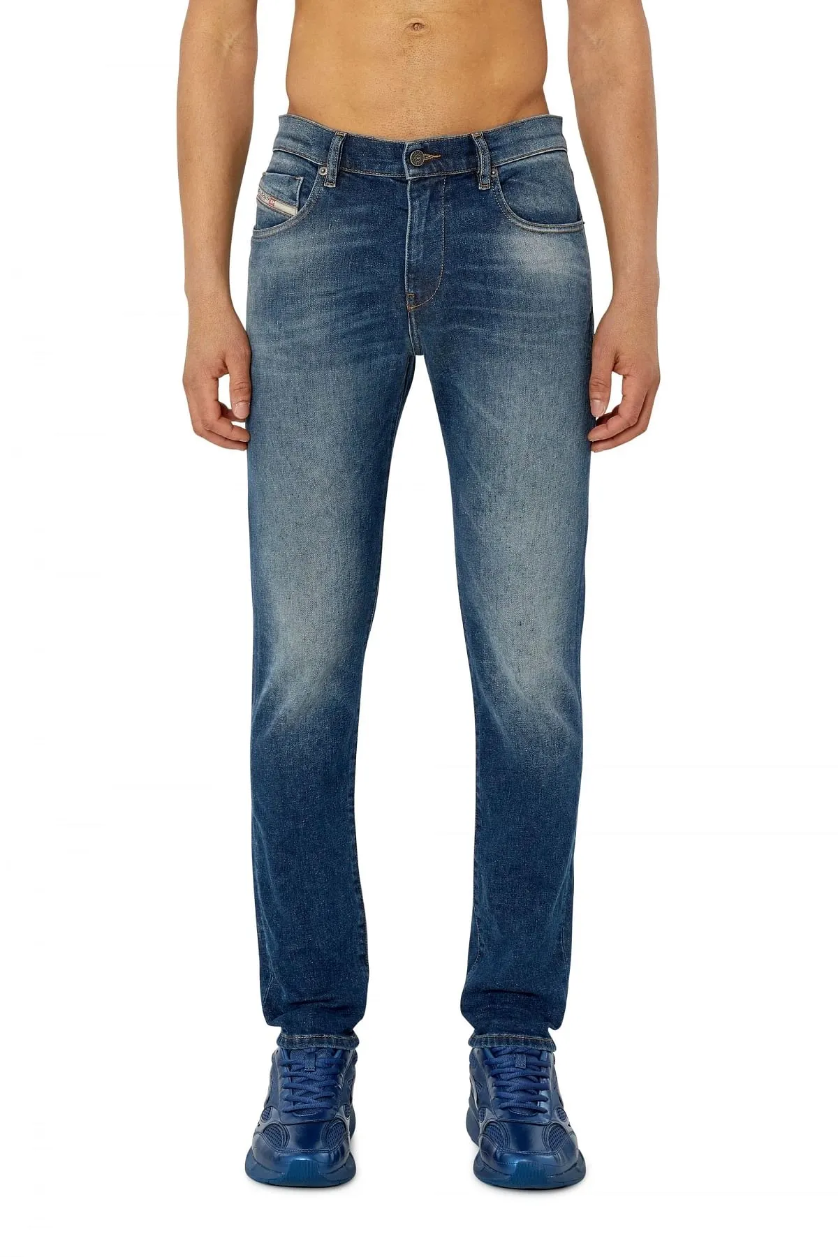 Blue Slim Jeans-2019 D-Strukt