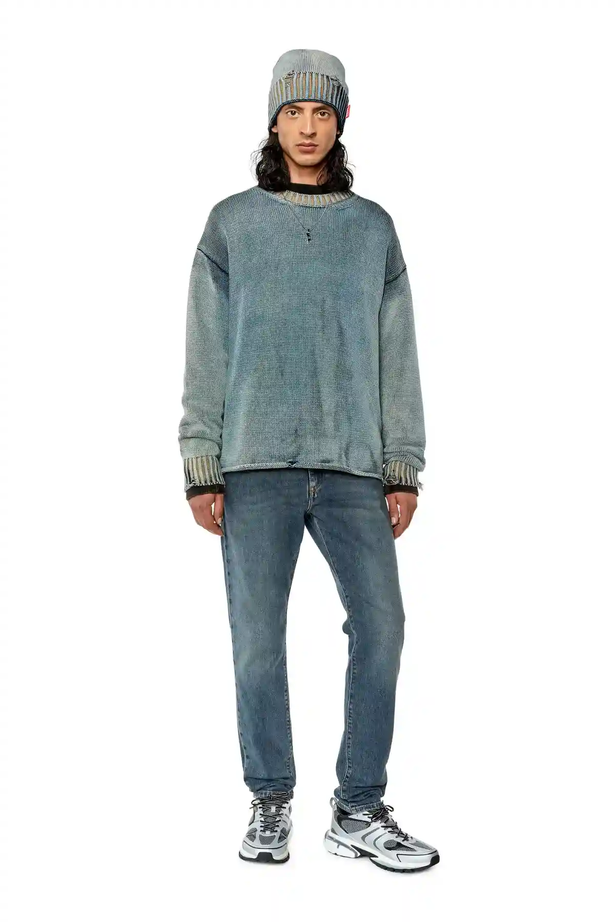 Blue Slim Jeans-2019 D-Strukt