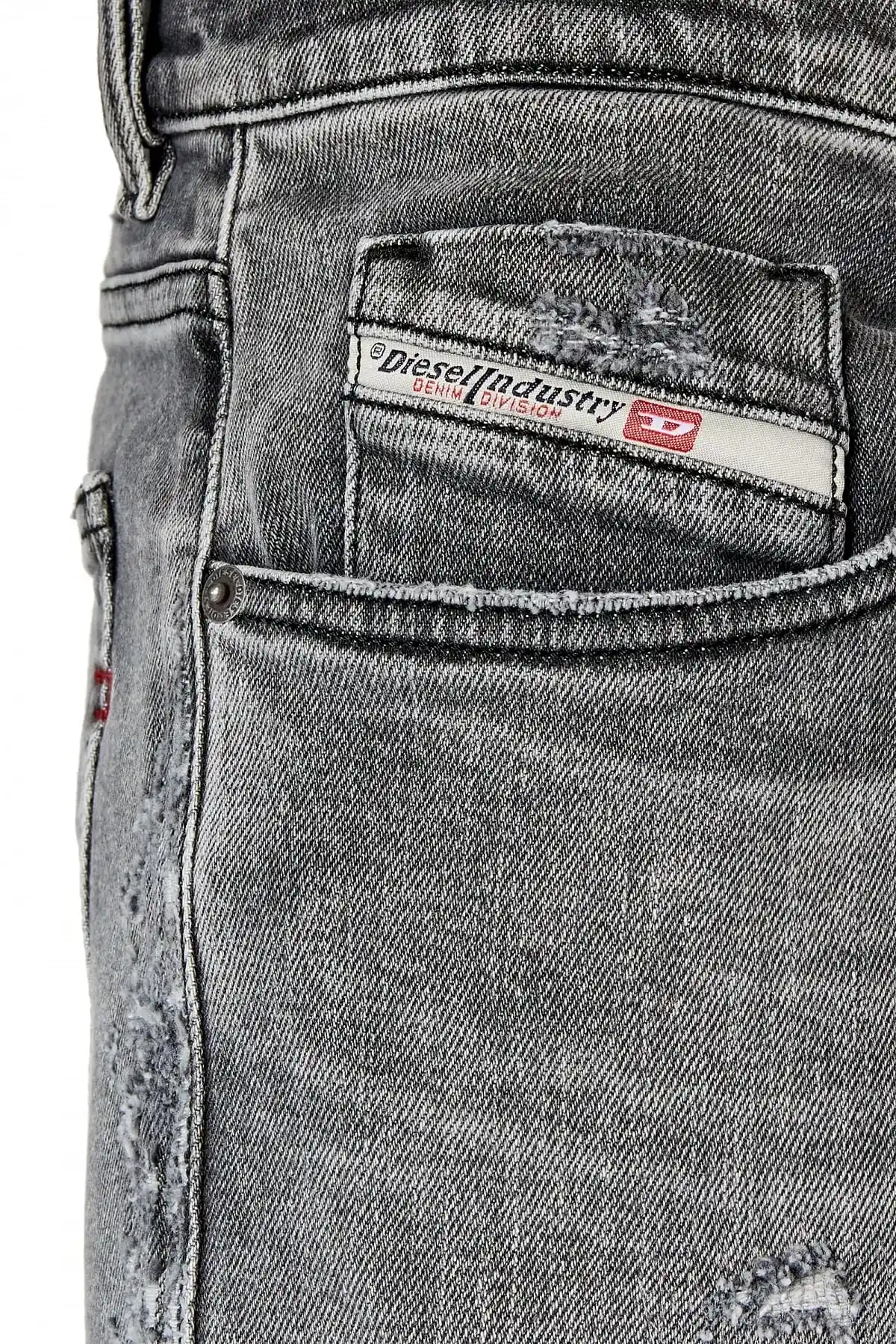 Grey Slim Jeans-2019 D-Strukt