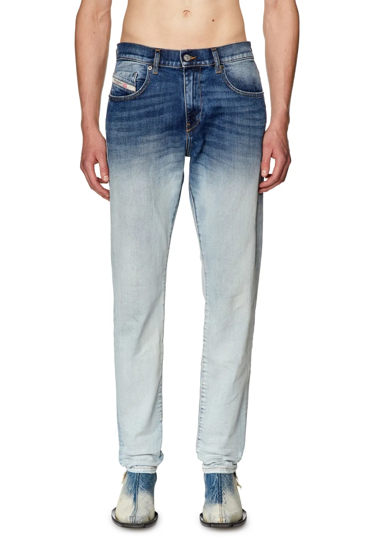Blue Slim Jeans-2019 D-Strukt