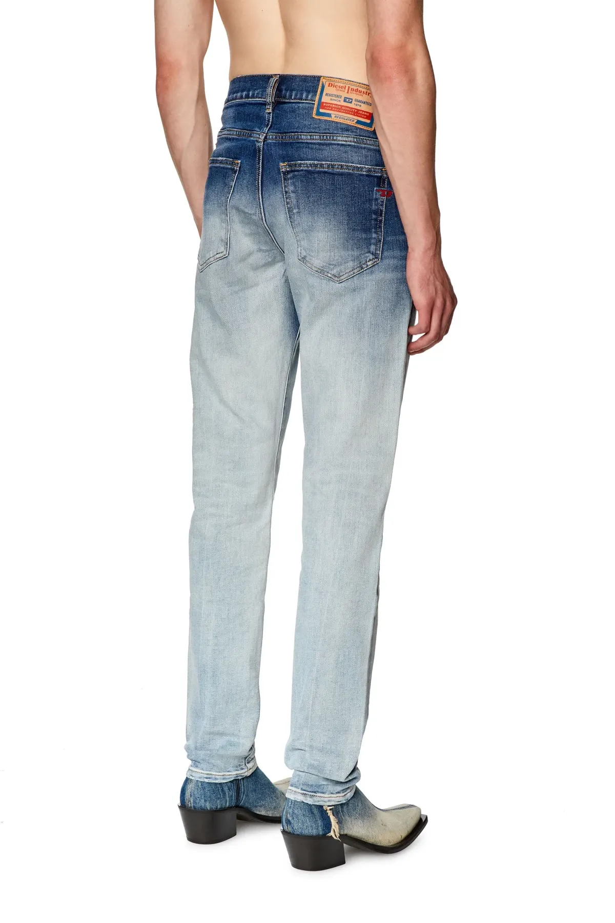 Blue Slim Jeans-2019 D-Strukt