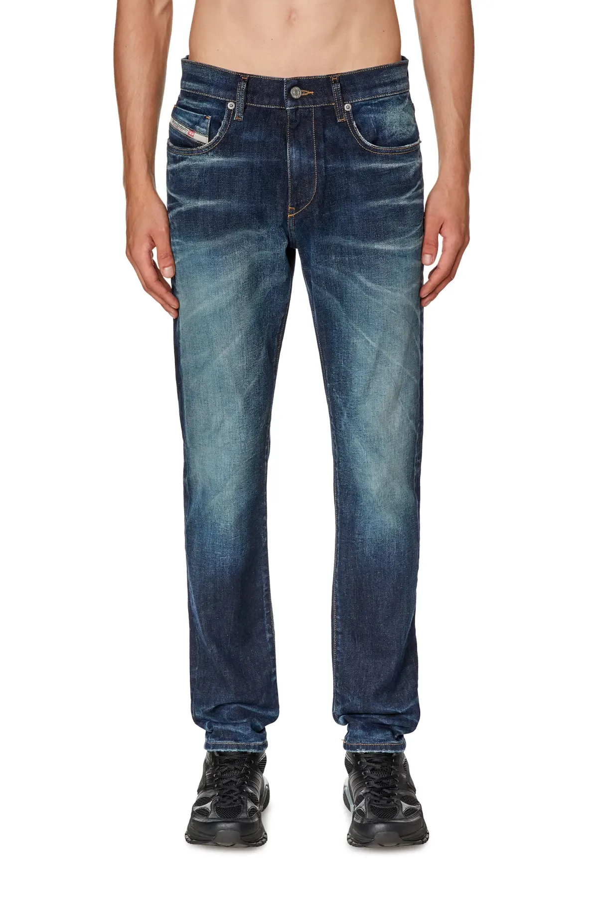 Blue Slim Jeans-2019 D-Strukt