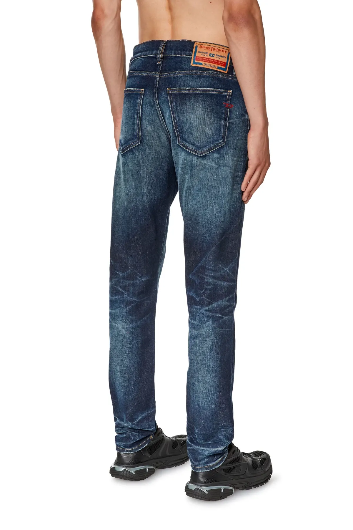 Blue Slim Jeans-2019 D-Strukt