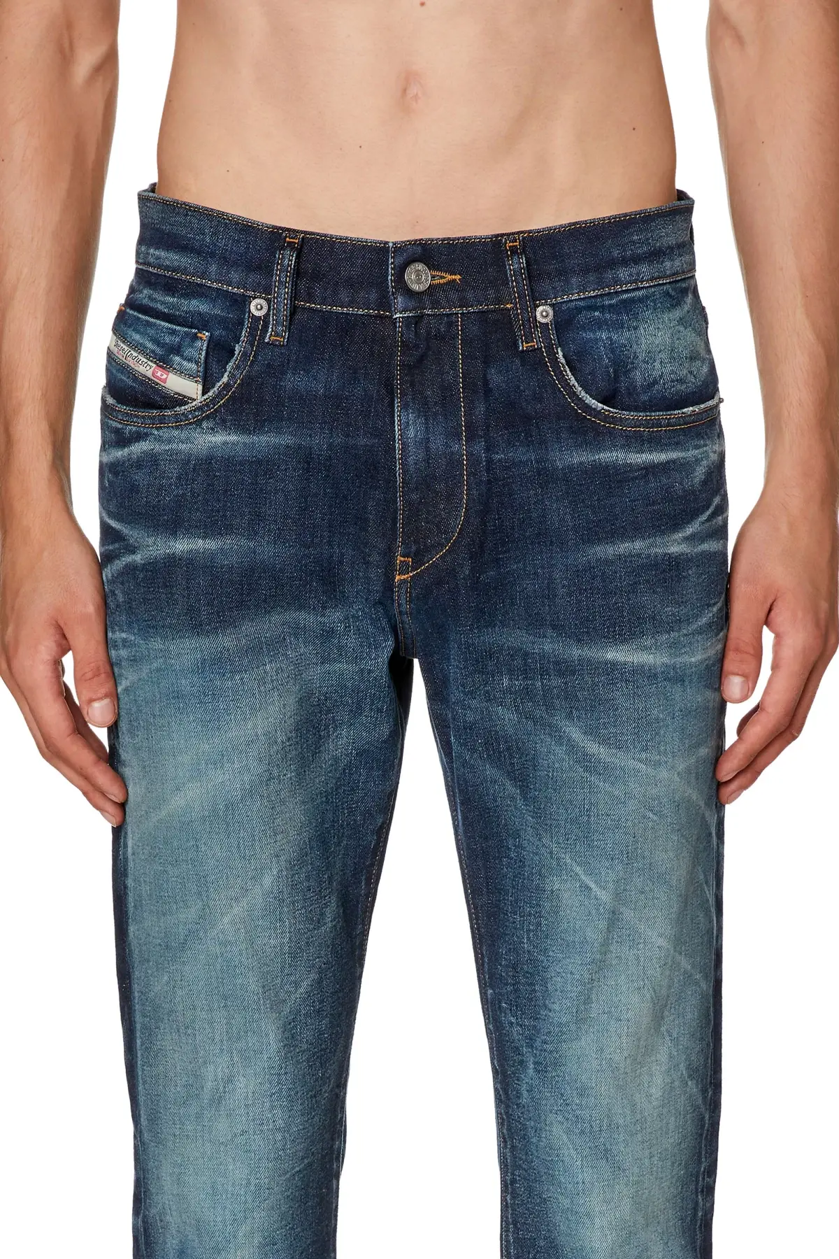 Blue Slim Jeans-2019 D-Strukt