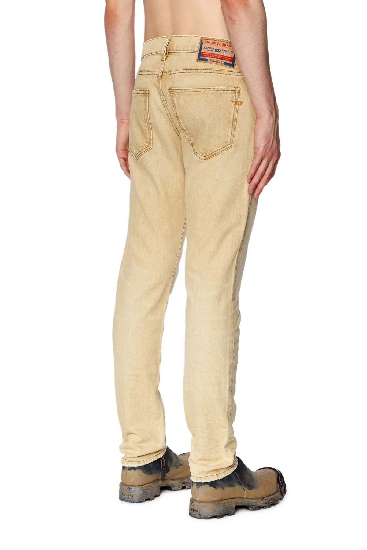 Brown Slim Jeans-2019 D-Strukt