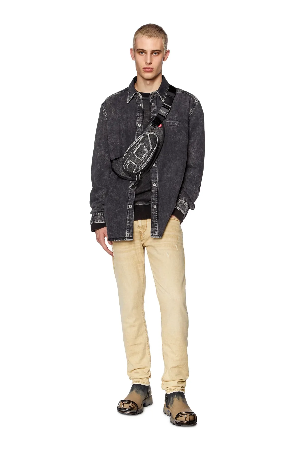 Brown Slim Jeans-2019 D-Strukt