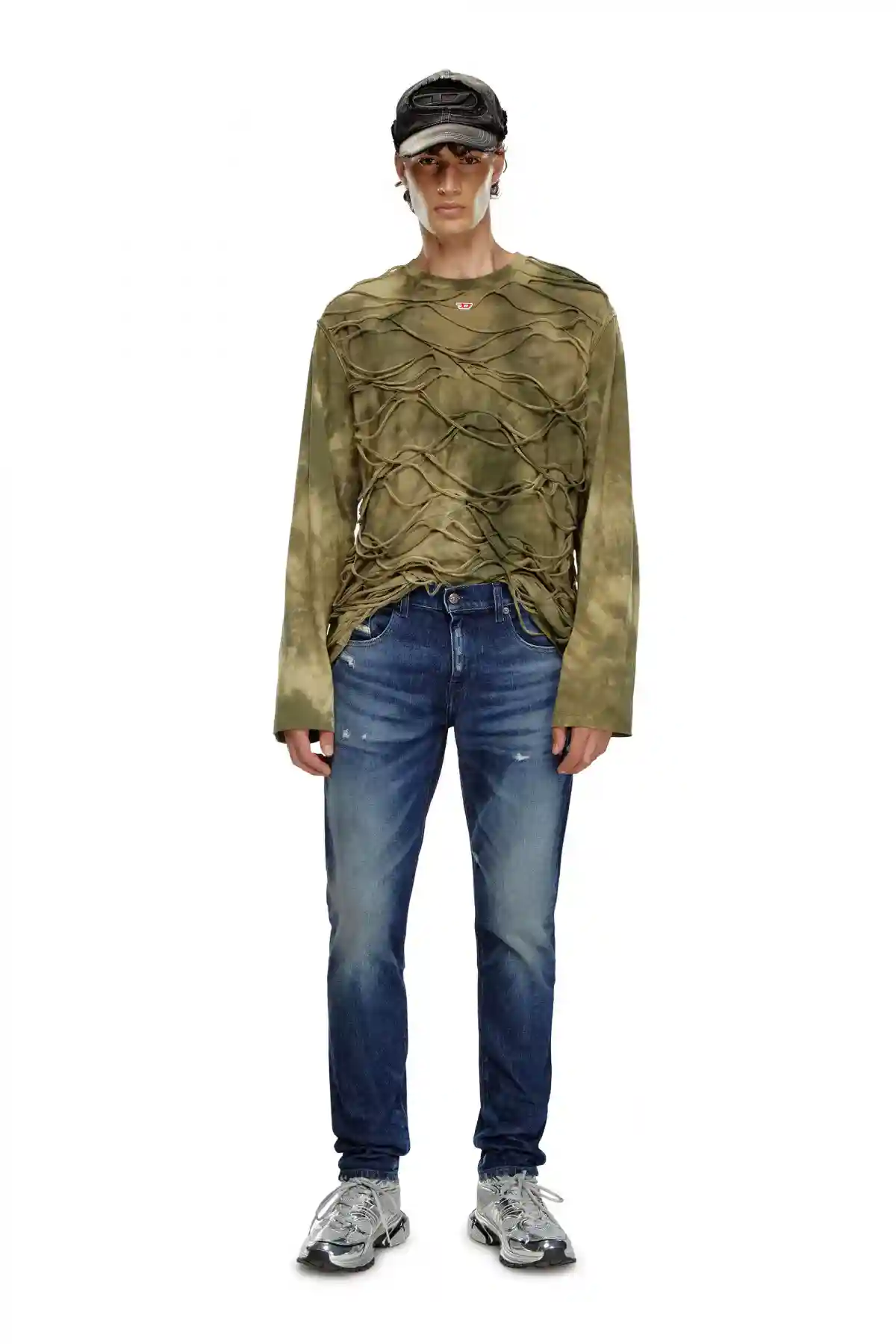 Blue 2019 D-Strukt L.32 Jeans Slim