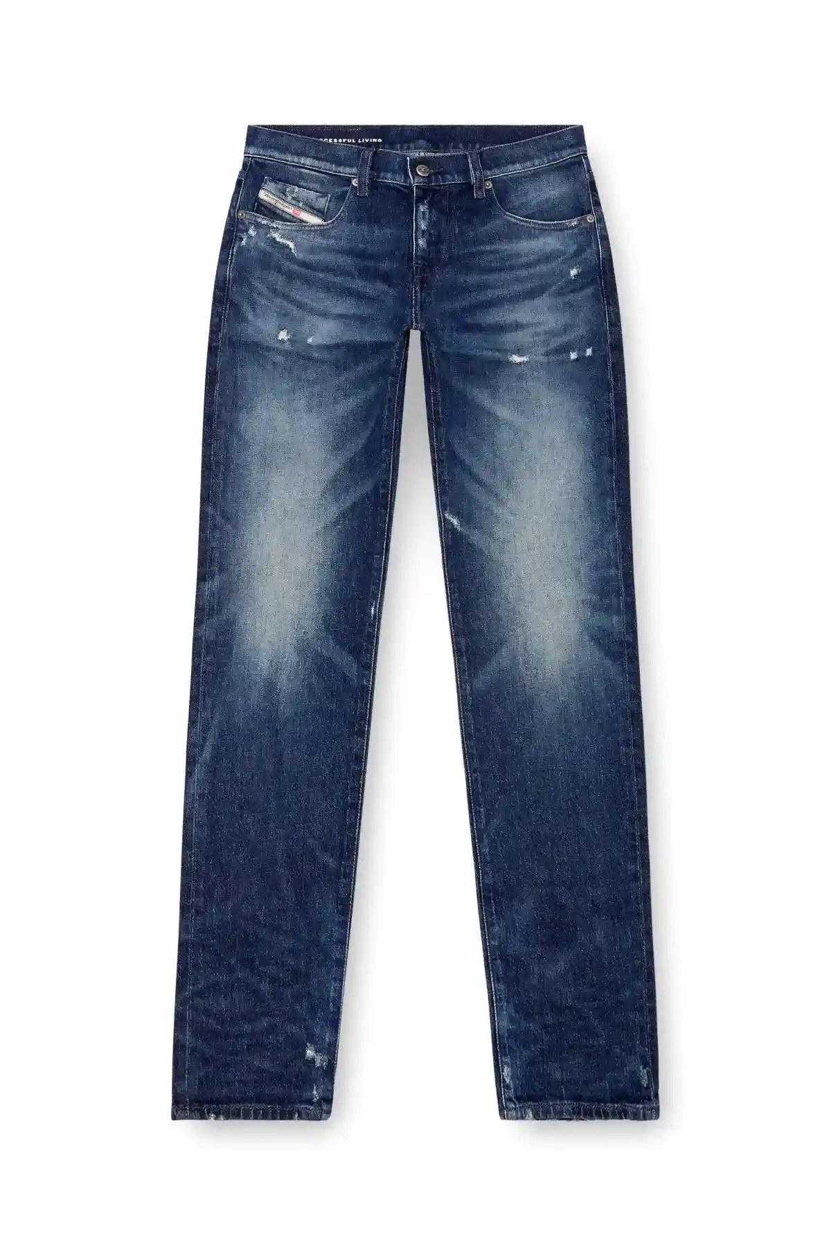 Blue 2019 D-Strukt L.32 Jeans Slim