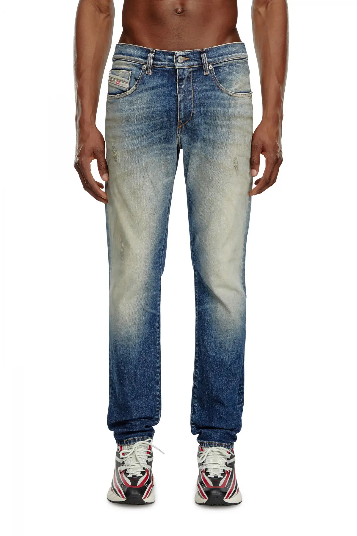 Blue Slim Jeans-2019 D-Strukt