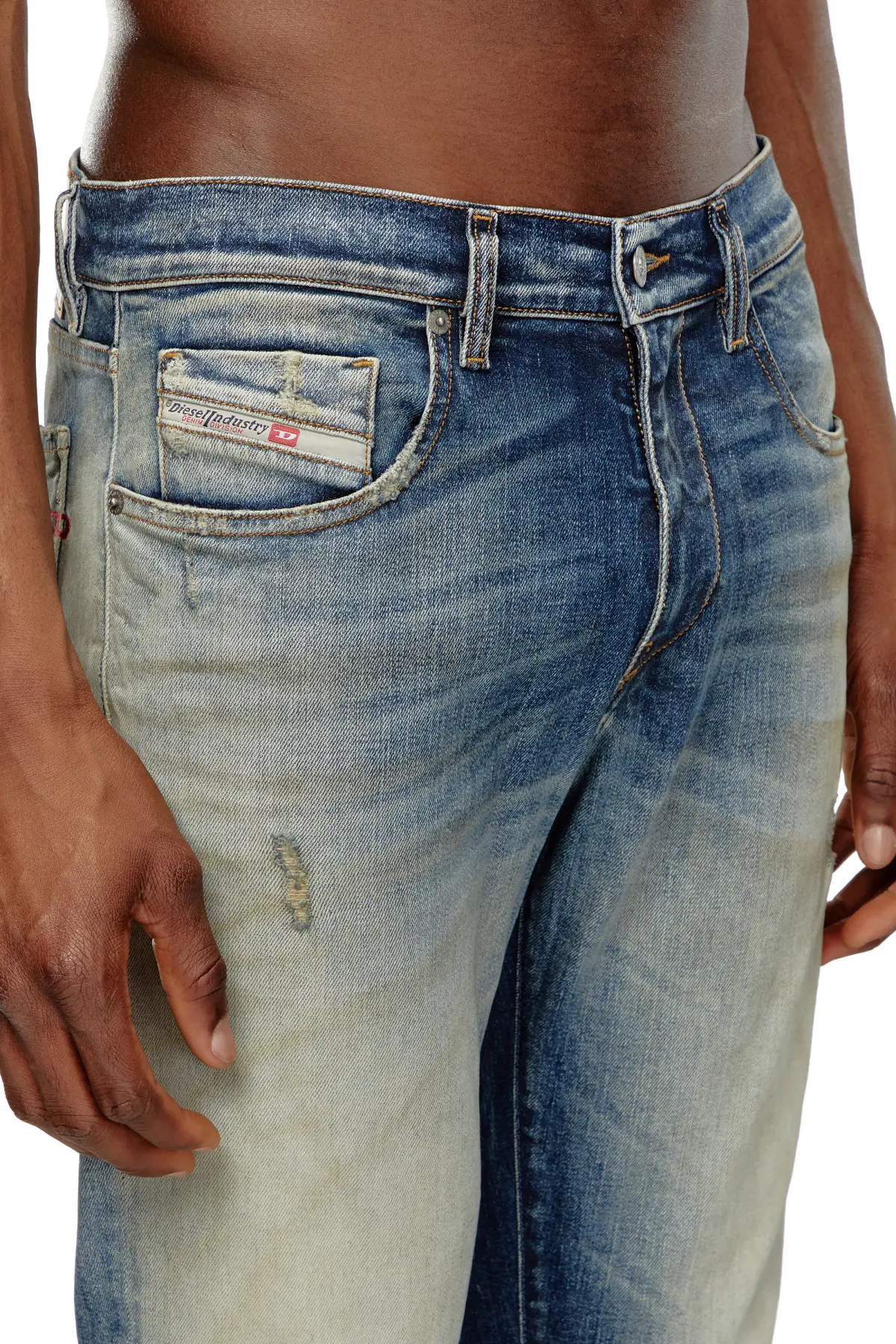 Blue Slim Jeans-2019 D-Strukt