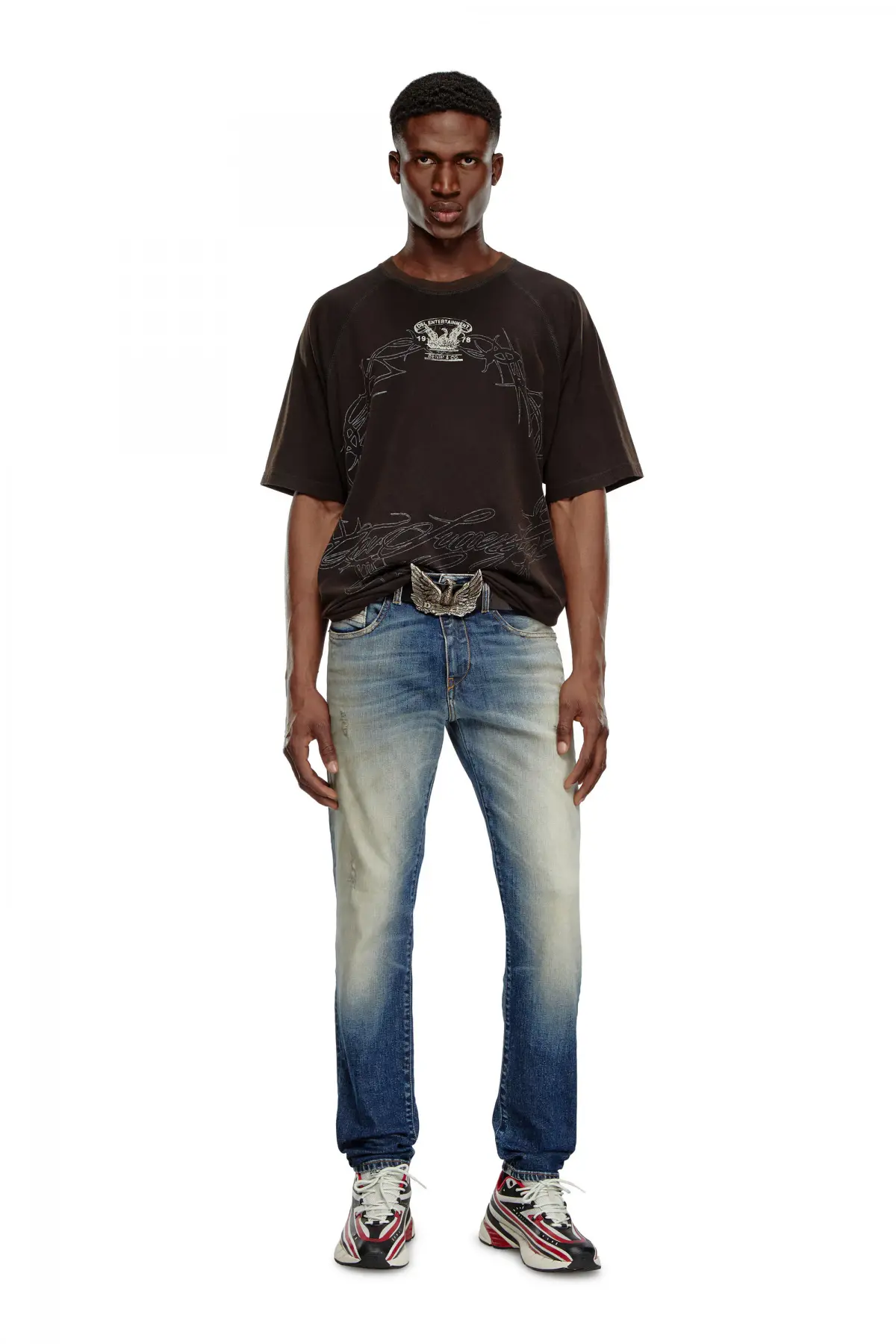 Blue Slim Jeans-2019 D-Strukt