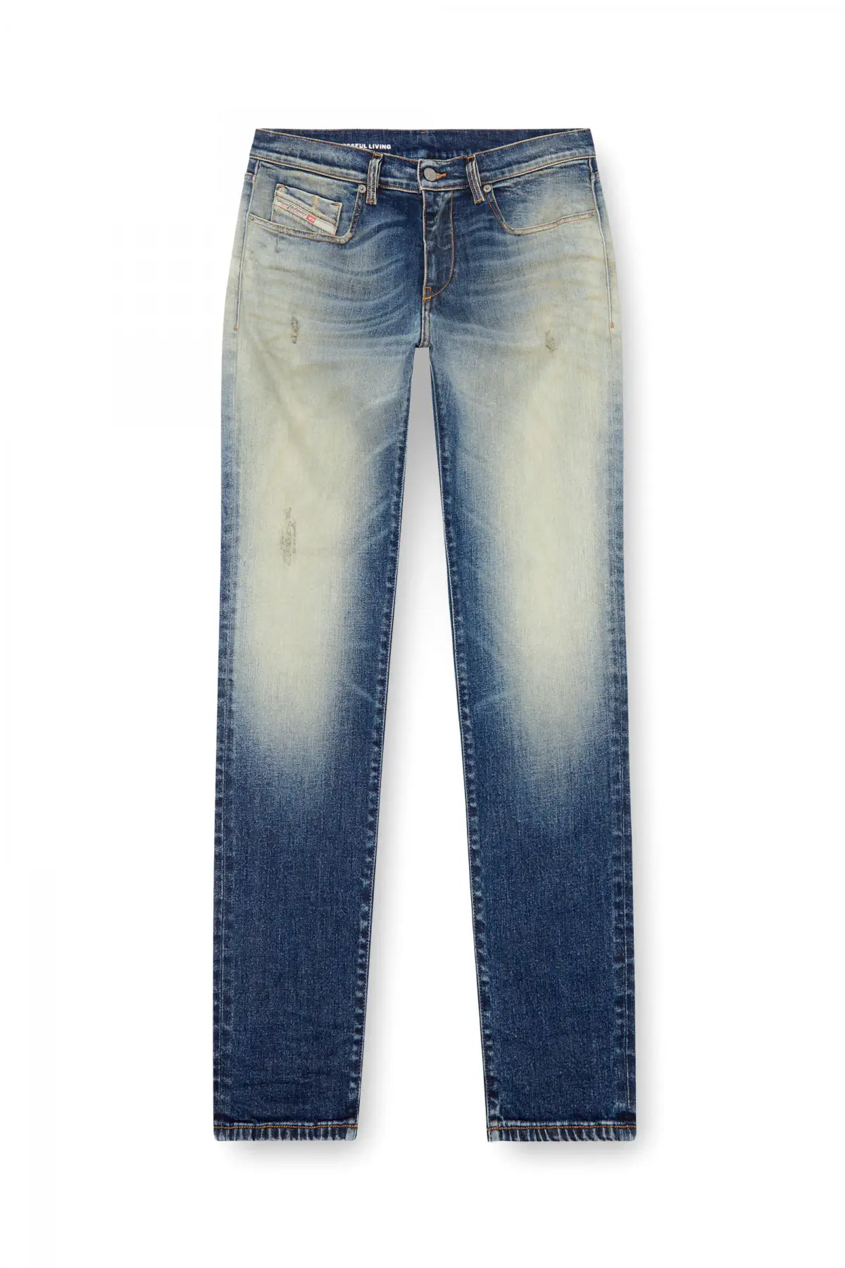 Blue Slim Jeans-2019 D-Strukt