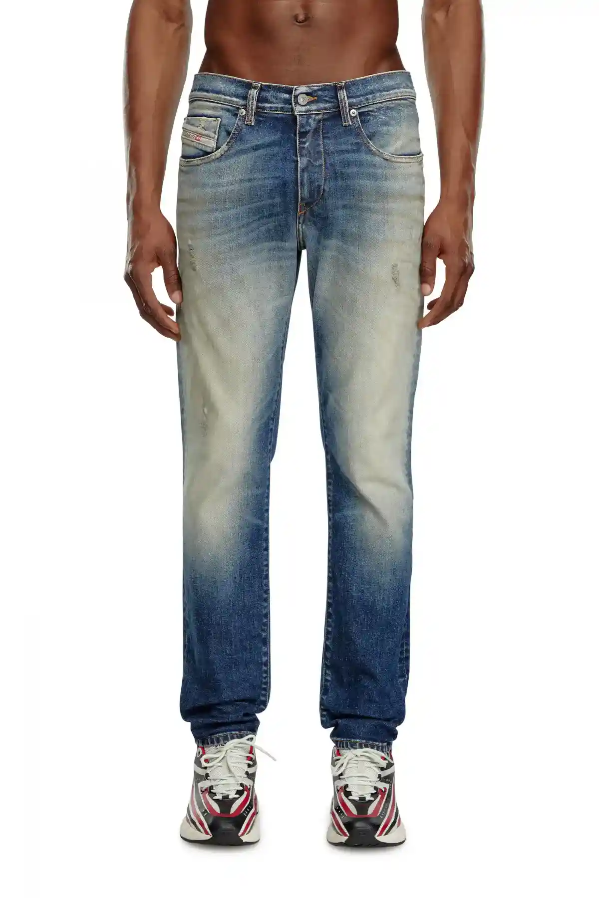 Blue Slim Jeans-2019 D-Strukt