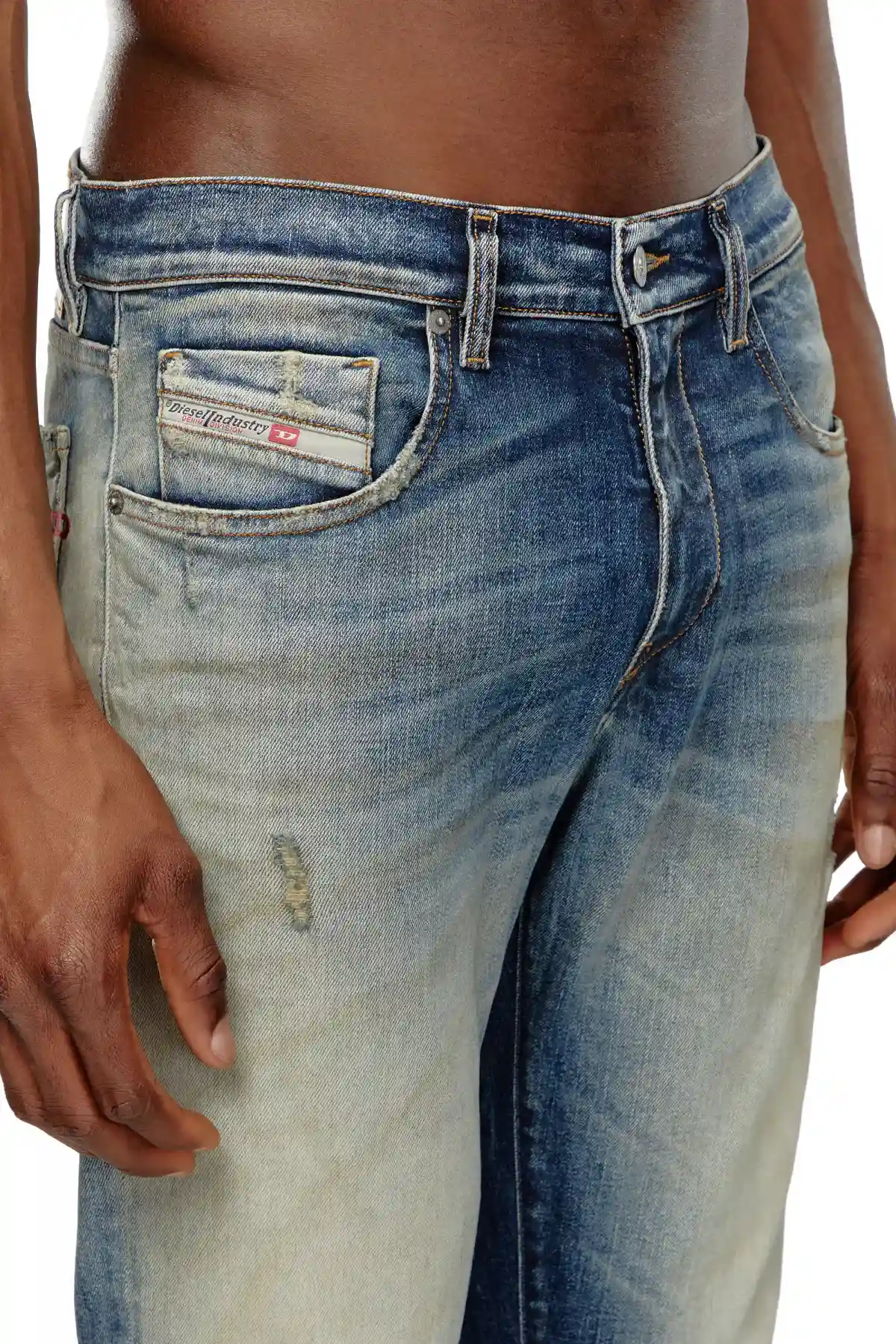 Blue Slim Jeans-2019 D-Strukt