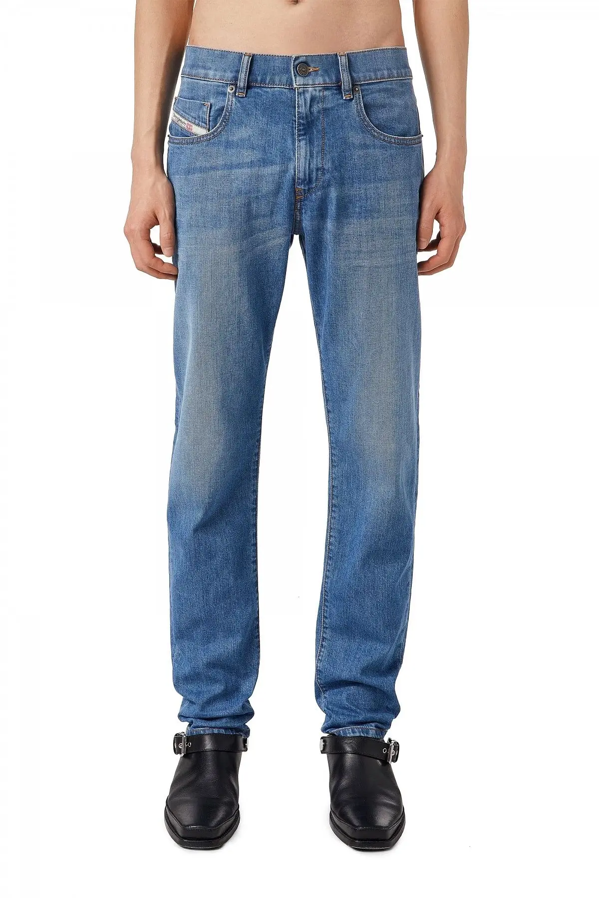 Blue Slim Jeans-2019 D-STRUKT