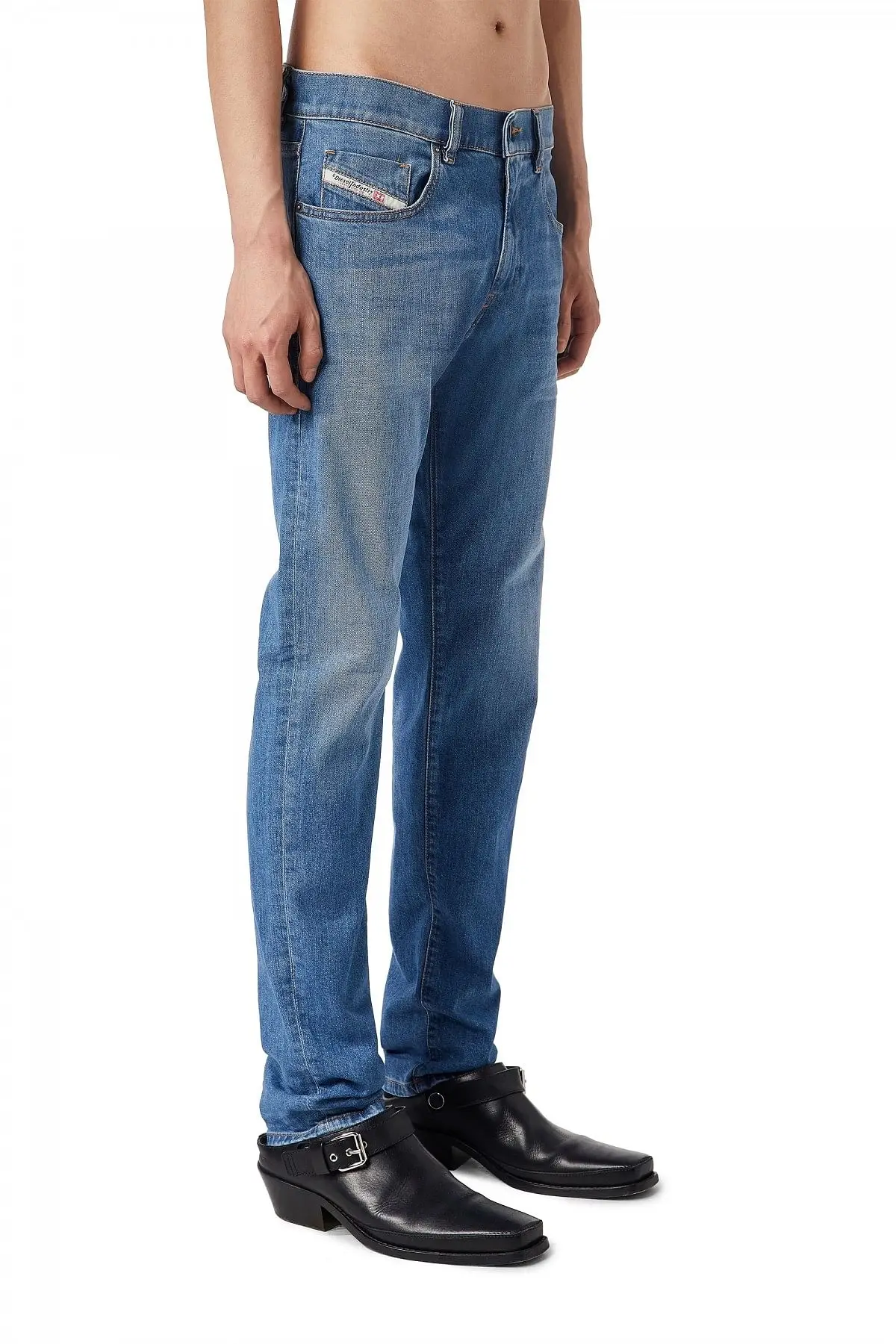 Blue Slim Jeans-2019 D-STRUKT