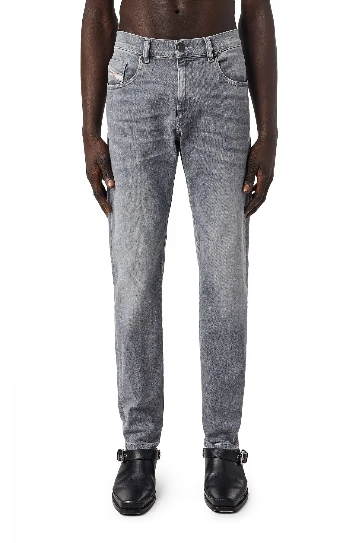 Grey Slim Jeans-2019 D-STRUKT