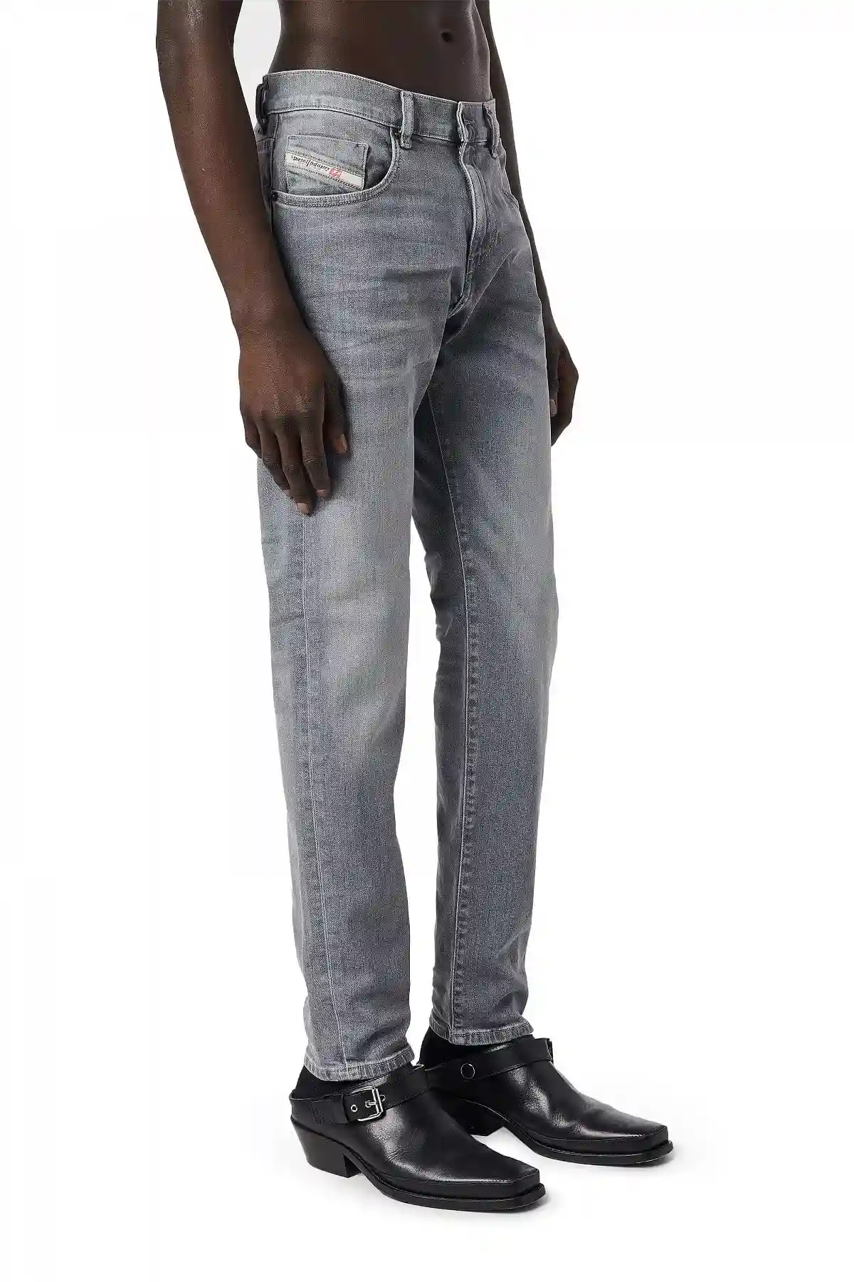 Grey Slim Jeans-2019 D-STRUKT