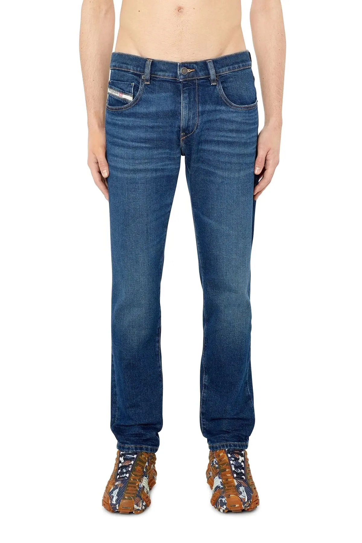 Blue Slim Jeans-2019 D-Strukt
