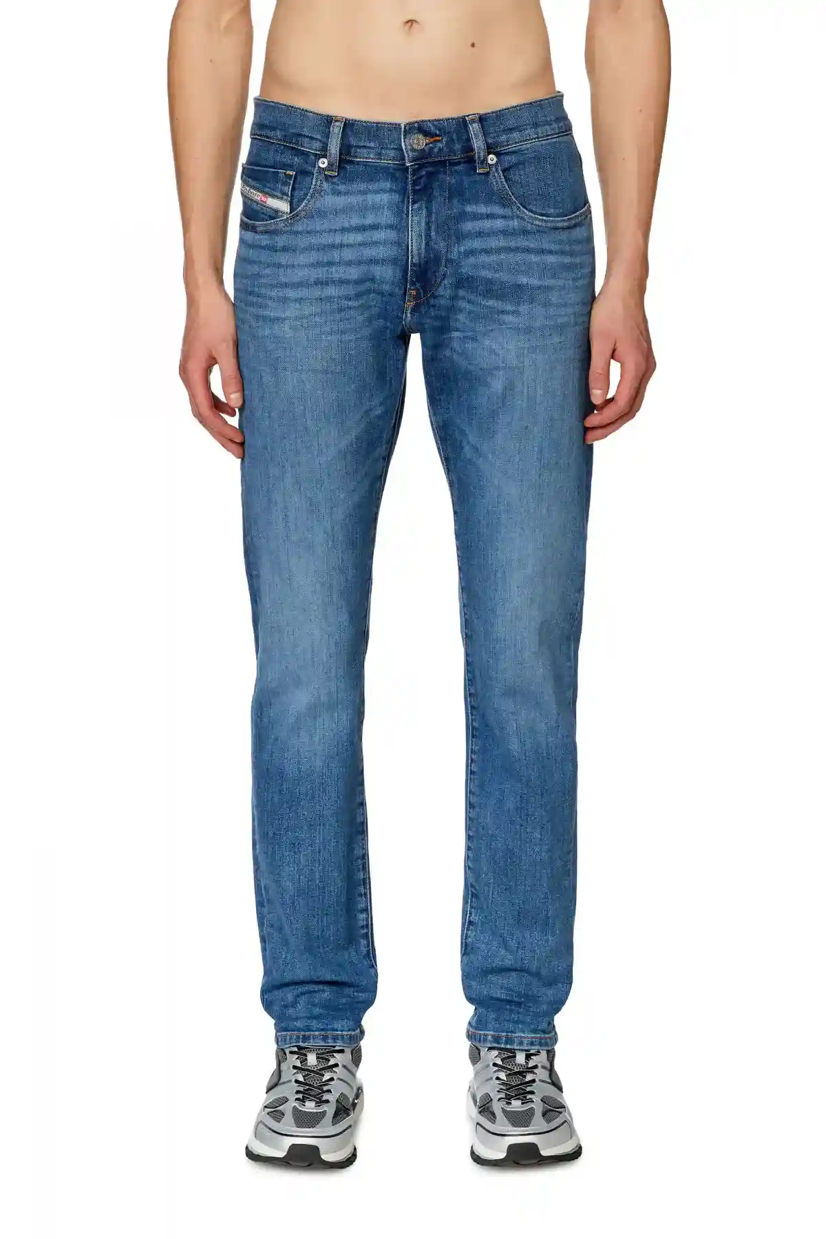 Blue Slim Jeans-2019 D-Strukt