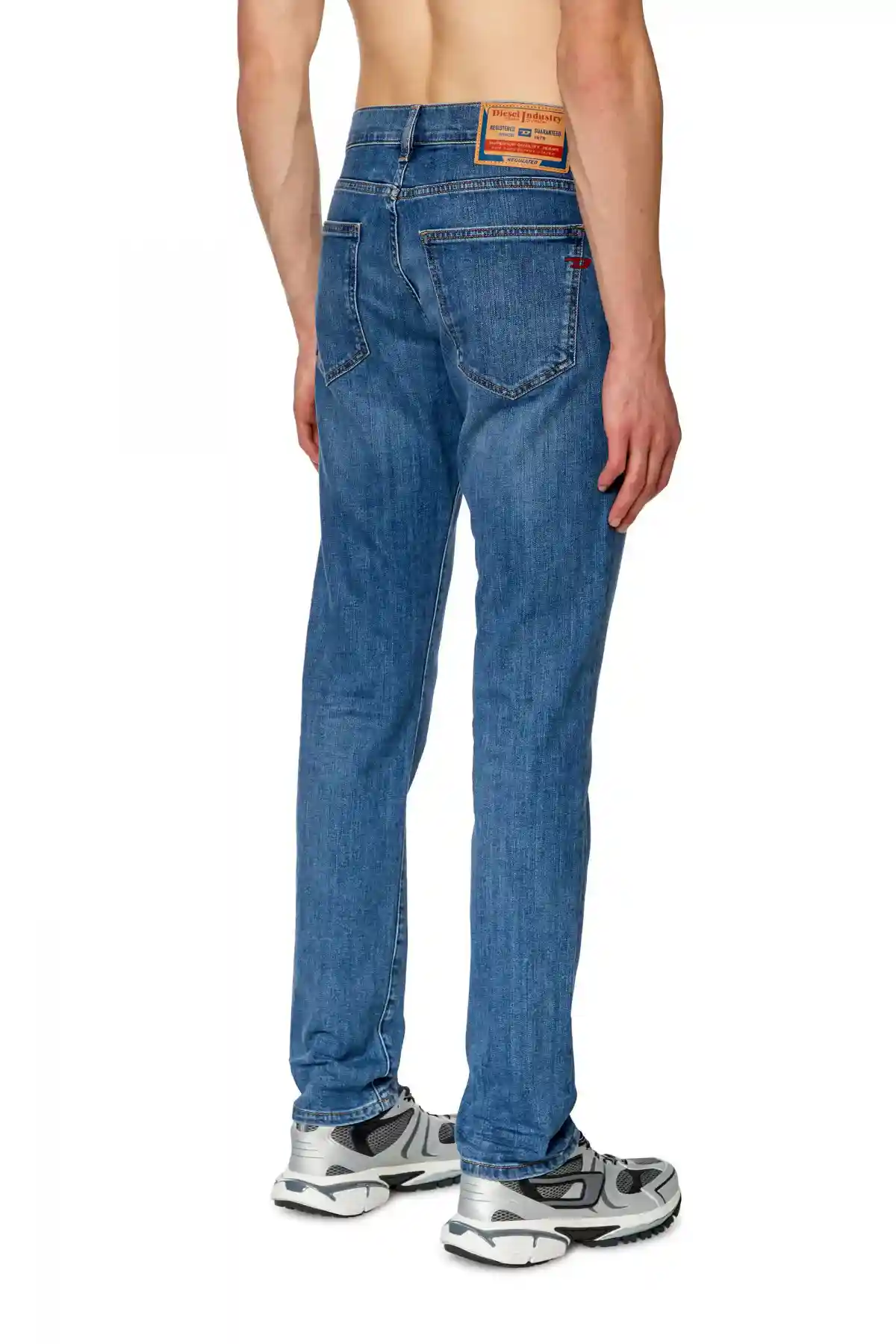 Blue Slim Jeans-2019 D-Strukt