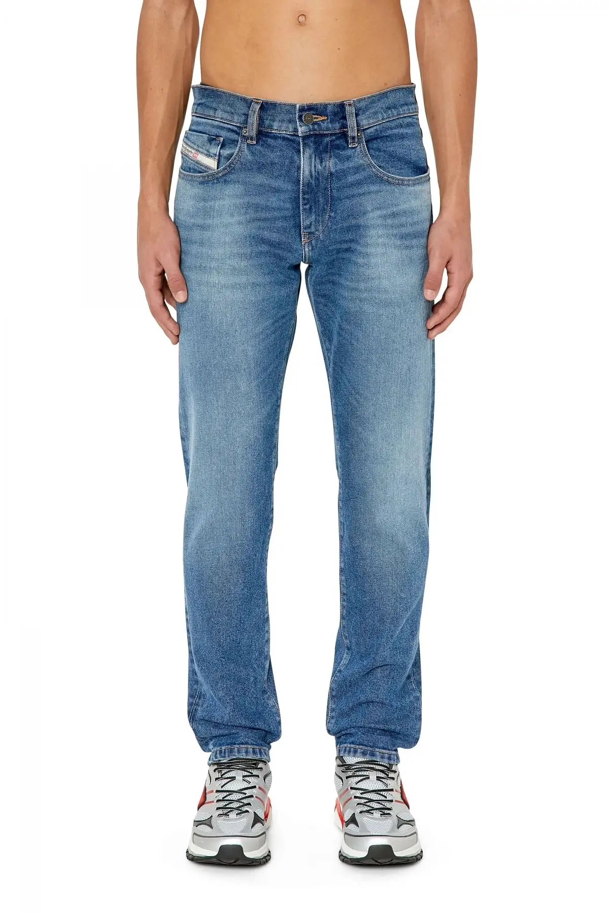 Blue Slim Jeans-2019 D-Strukt