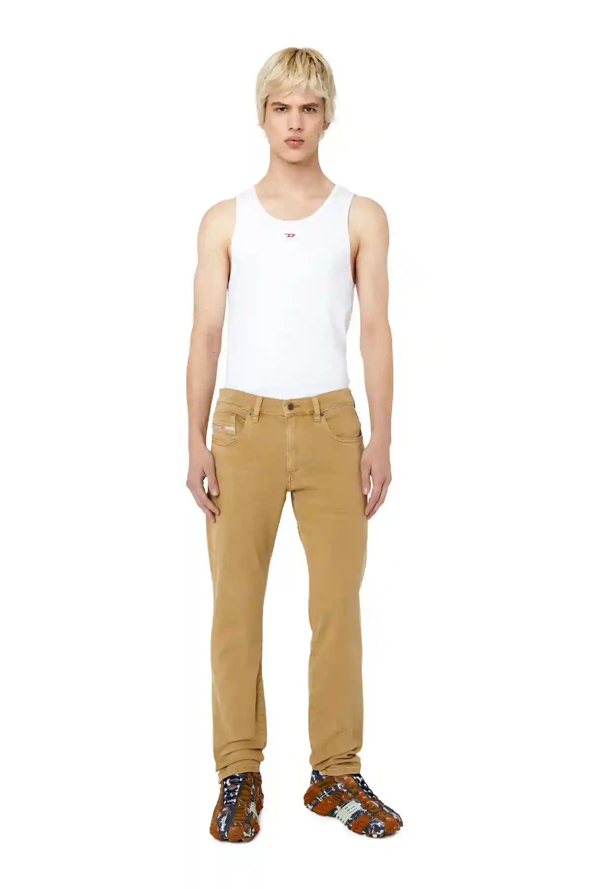 Brown Slim Jeans-2019 D-Strukt