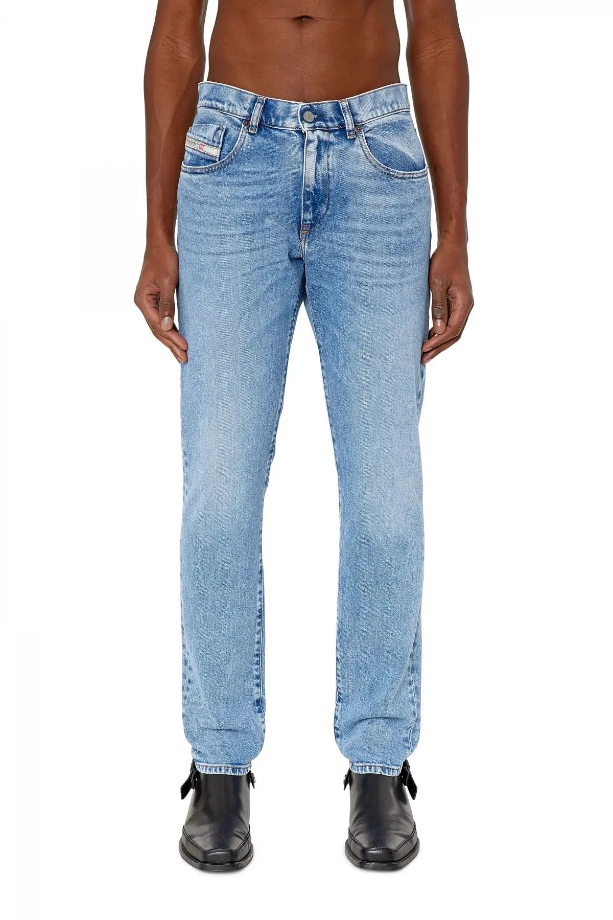 Blue Slim Jeans-2019 D-Strukt