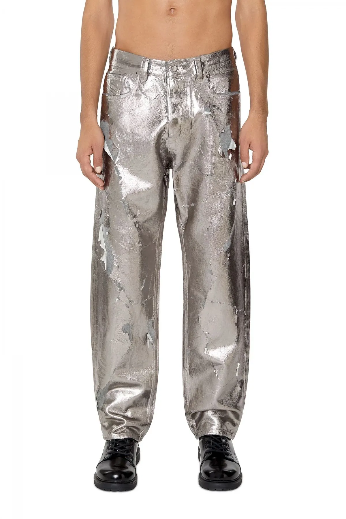 Grey Straight Jeans-2010 D-Macs