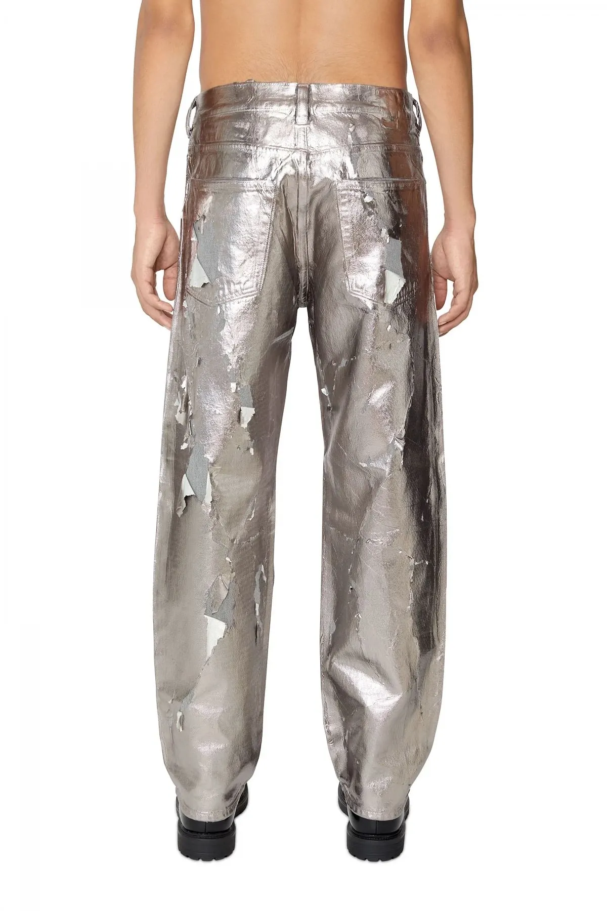 Grey Straight Jeans-2010 D-Macs