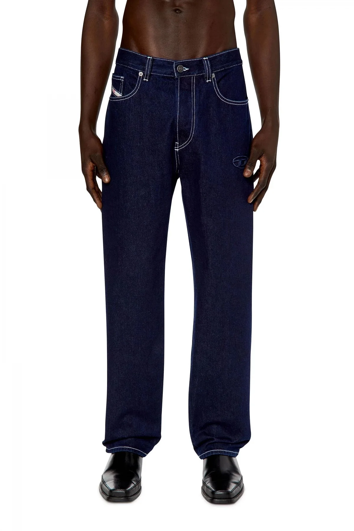Blue Straight Jeans-2010 D-Macs