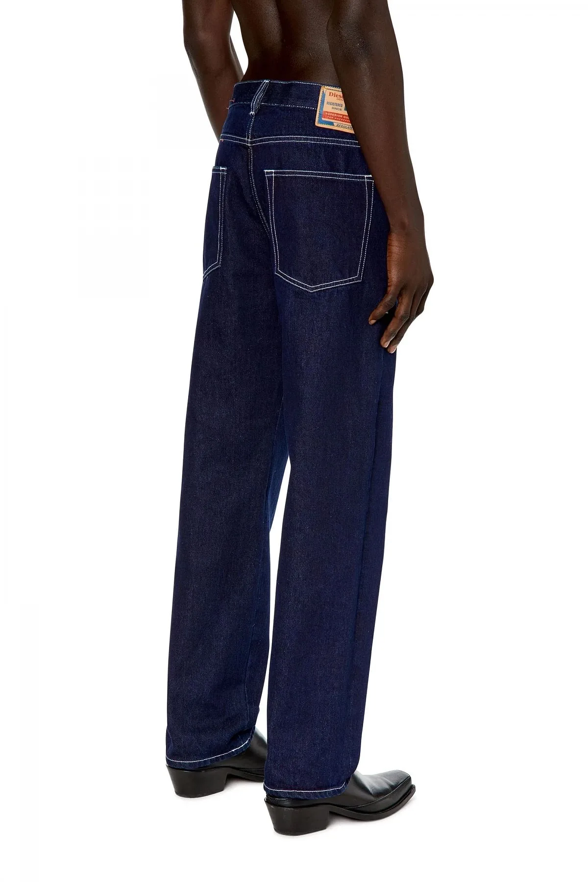 Blue Straight Jeans-2010 D-Macs