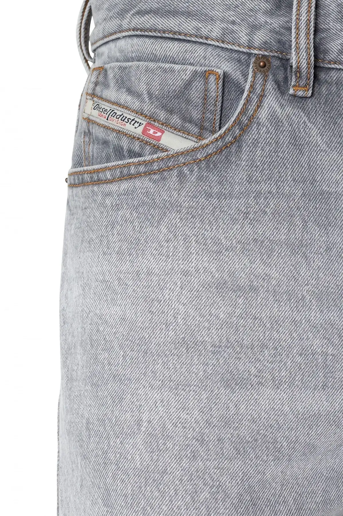 Grey Straight Jeans-1995 D-Sark