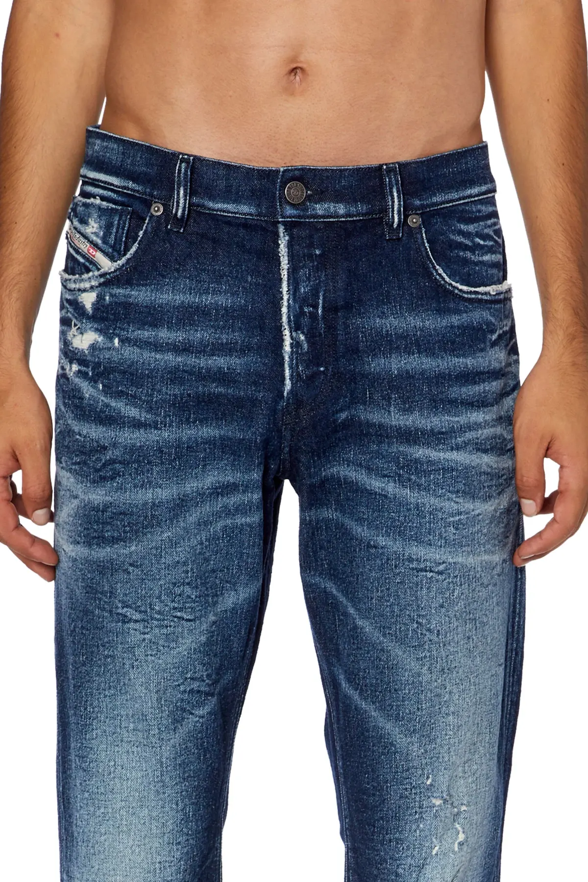 Blue Straight Jeans-1995 D-Sark