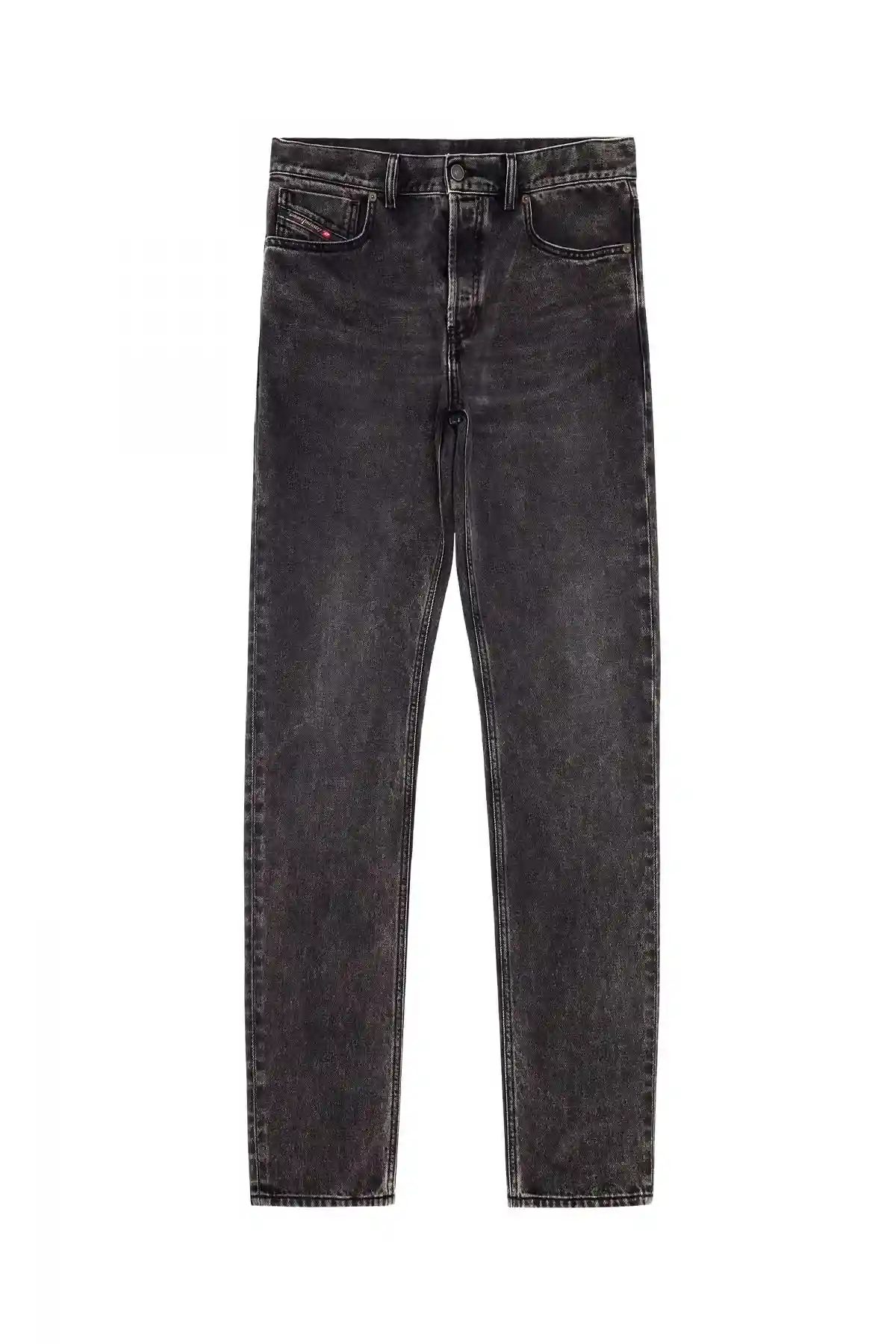 Black and Dark Grey Straight Jeans-1995 D-Sark