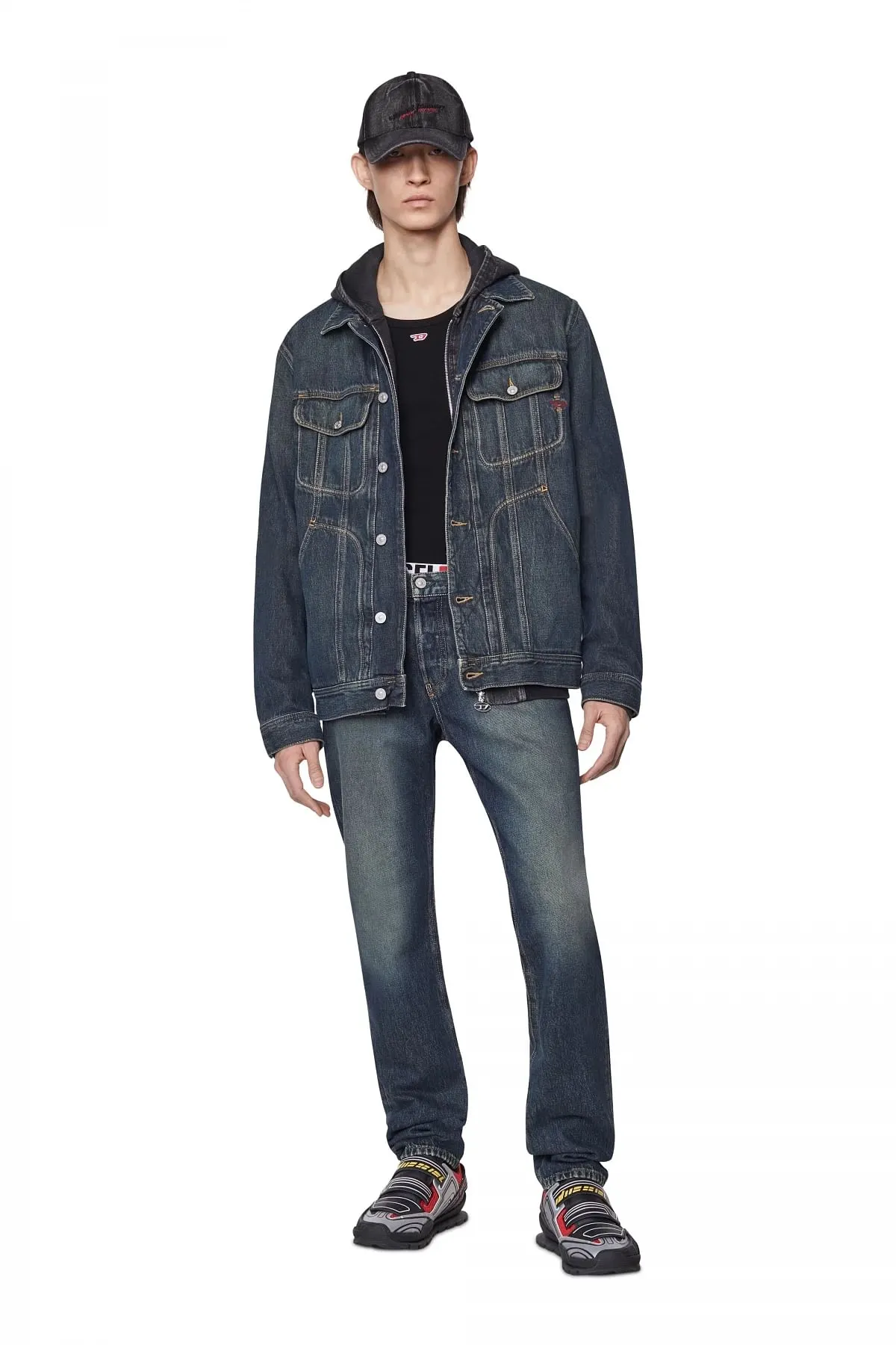 Blue Straight Jeans-1995 D-Sark