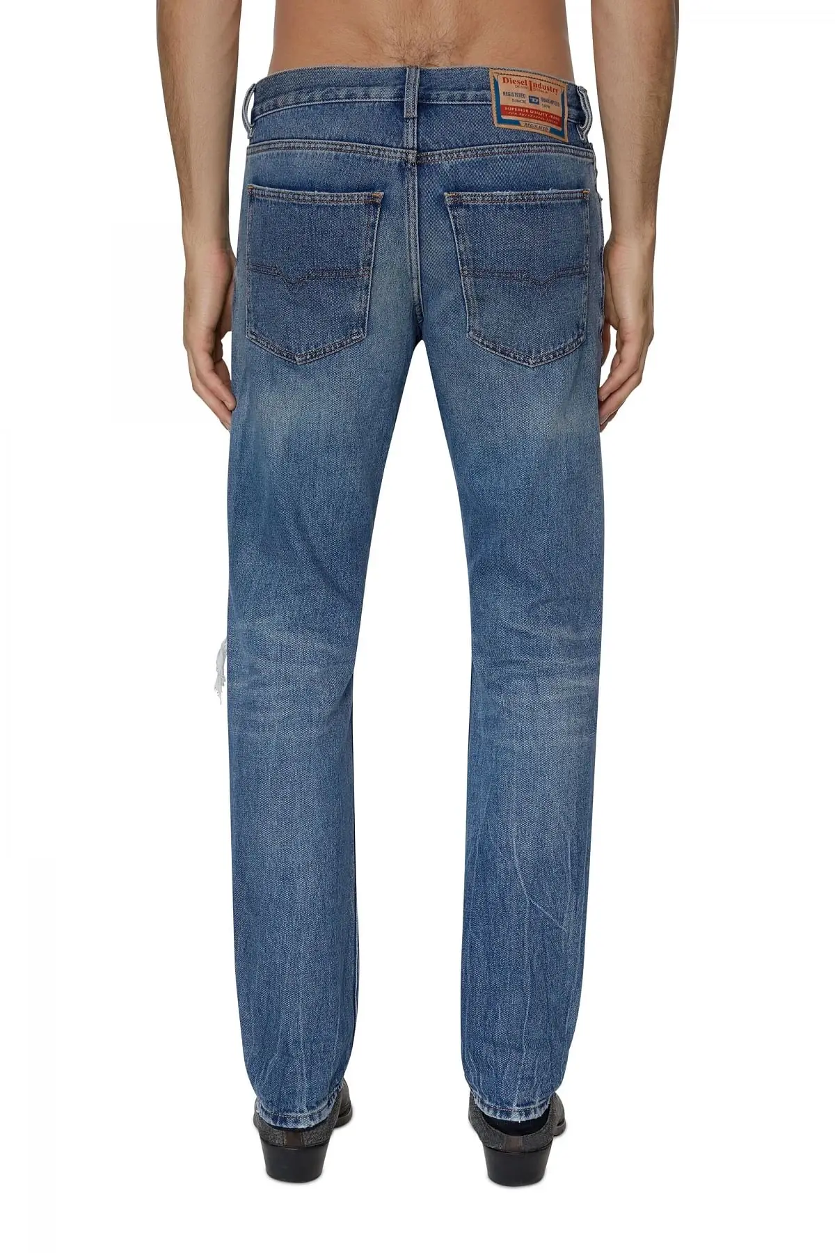 Blue Straight Jeans-1995 D-Sark