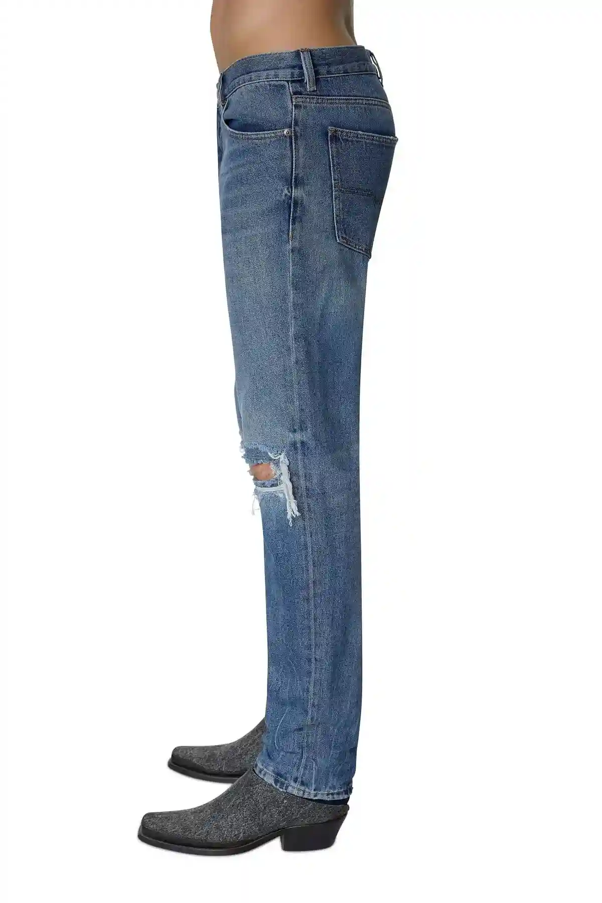 Blue Straight Jeans-1995 D-Sark