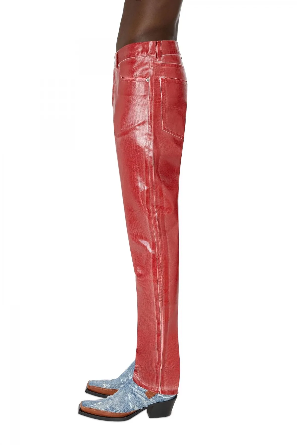 Red Straight Jeans-1995 D-Sark