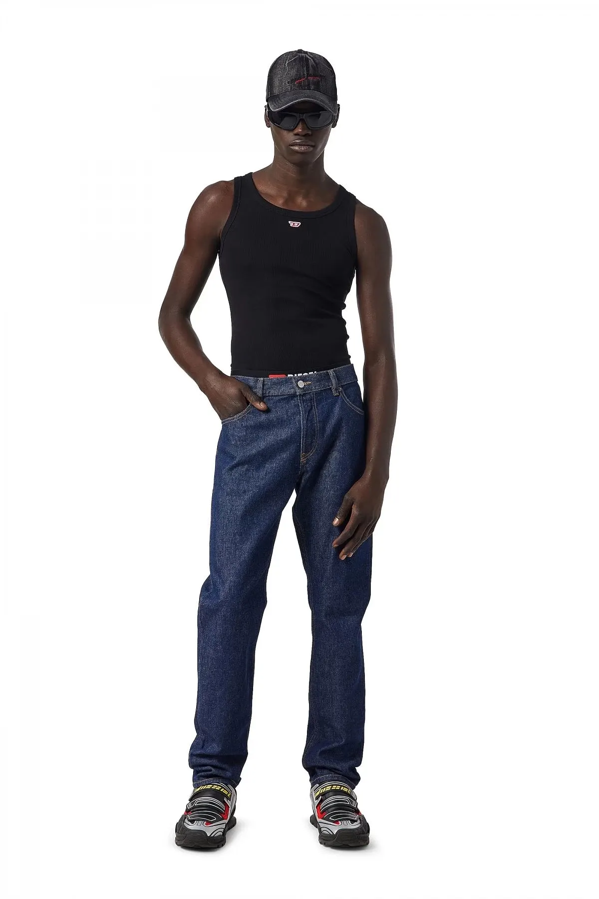 Blue Straight Jeans-1995 D-Sark