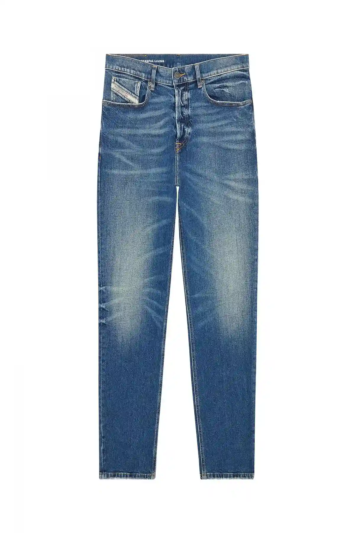 Blue Regular Jeans-2005 D-Fining