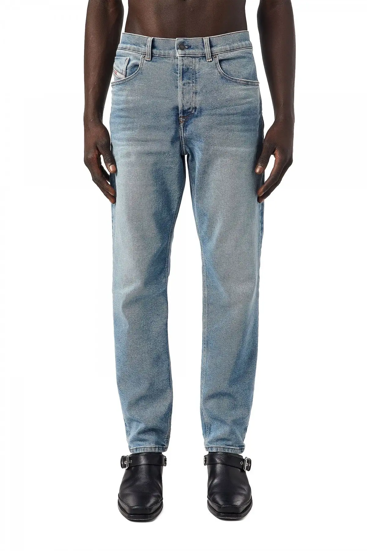 Blue Tapered fit Jeans-2005 D-Fining