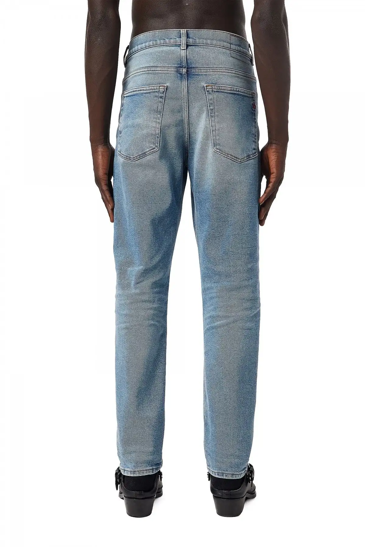 Blue Tapered fit Jeans-2005 D-Fining