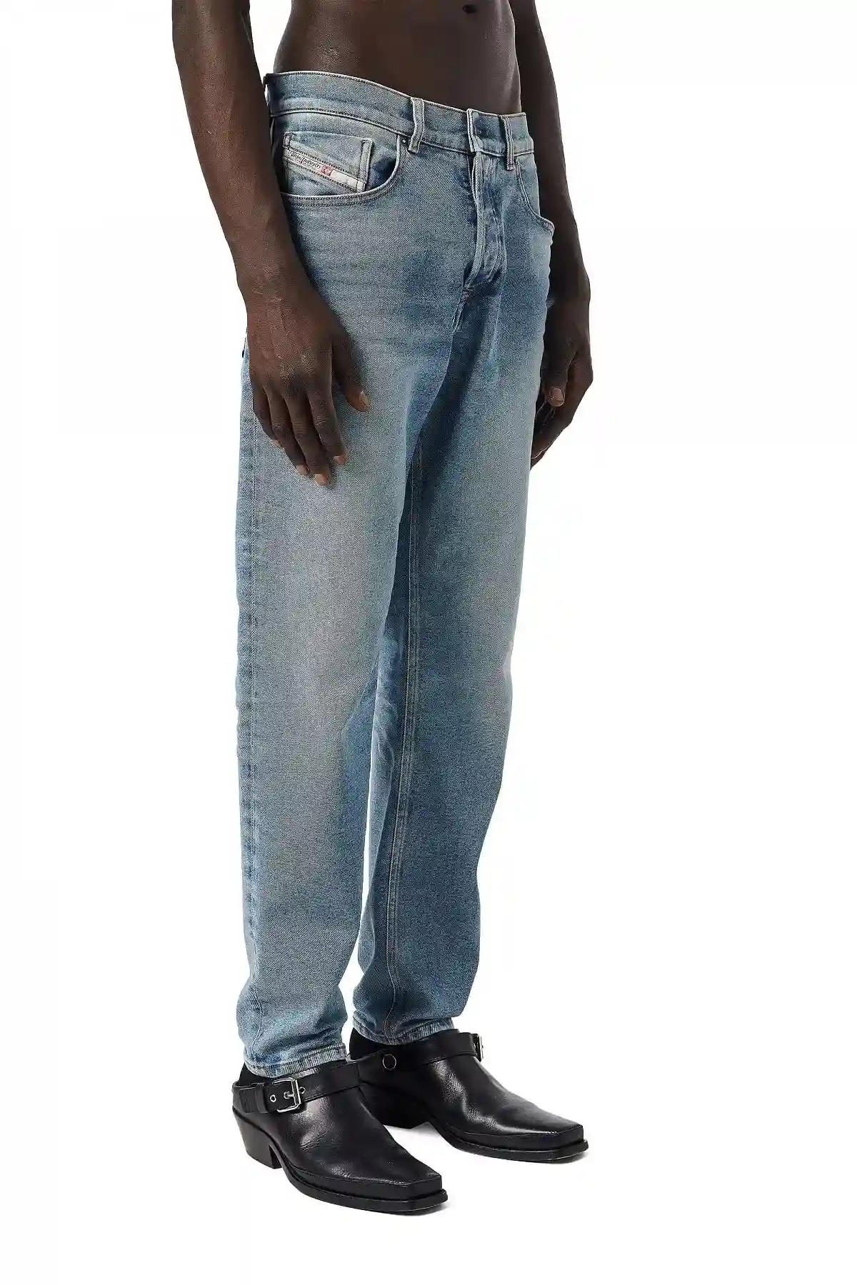 Blue Tapered fit Jeans-2005 D-Fining