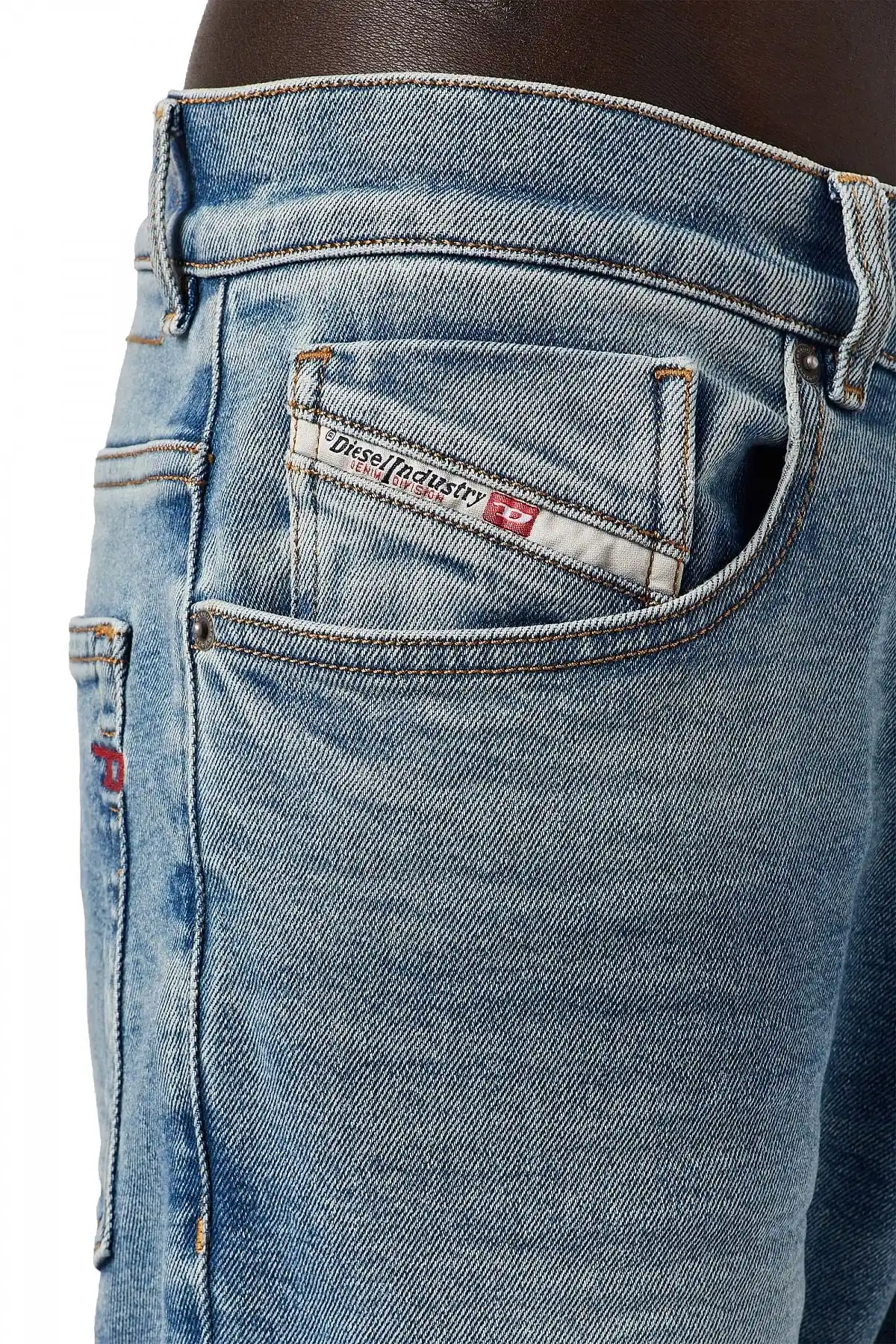 Blue Tapered fit Jeans-2005 D-Fining