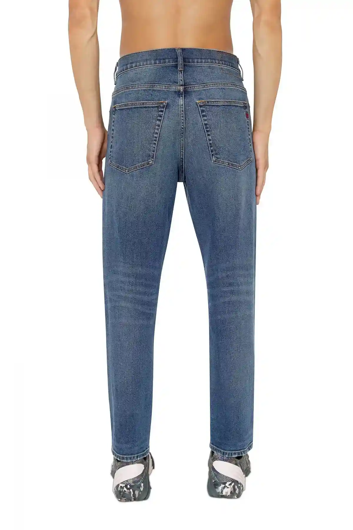 Blue Tapered fit Jeans-2005 D-Fining